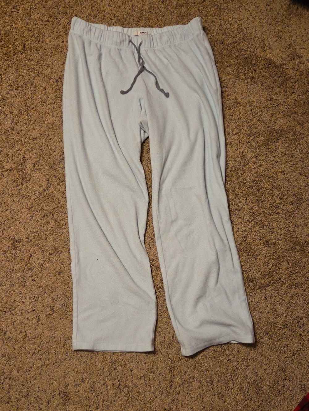 Light Blue Cozy Pajama Pants